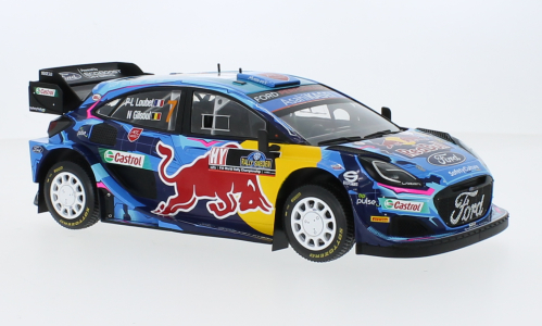 IXO 1:18 Diecast - Ford Puma Rally1, WRC, Rally Sweden, 2023, Red Bull, #7, P-L.Loubet/N.Gilsoul - IXO18RMC154B.22