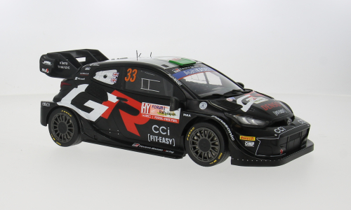 IXO 1:18 Scale Diecast - Toyota GR Yaris Rally1 Hybrid, WRC, Rally Japan, 2024, #33, E.Evans/S.Martin