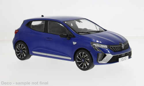 MCG 1:18 Scale Diecast - 2024 Renault Clio, Blue - MCG18508