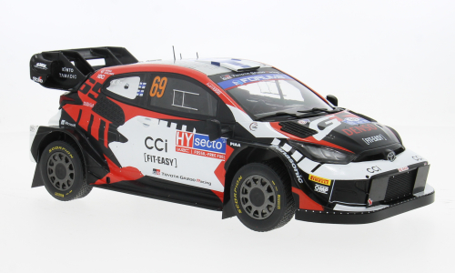 IXO 1:18 Diecast - Toyota GR Yaris Rally1 Hybrid, WRC, Rally Finland, 2024, #69, K.Rovanperä/J.Halttunen - IXO18RMC218.22