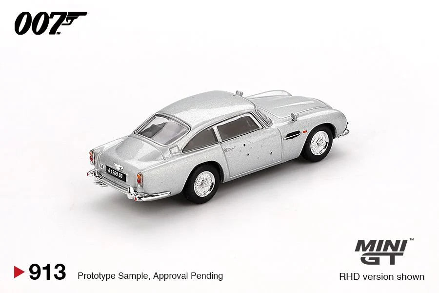 Mini GT 1:64 Aston Martin DB5 James Bond 007 SKYFALL English RHD - BLISTER PACKAGING - MGT00913-007E
