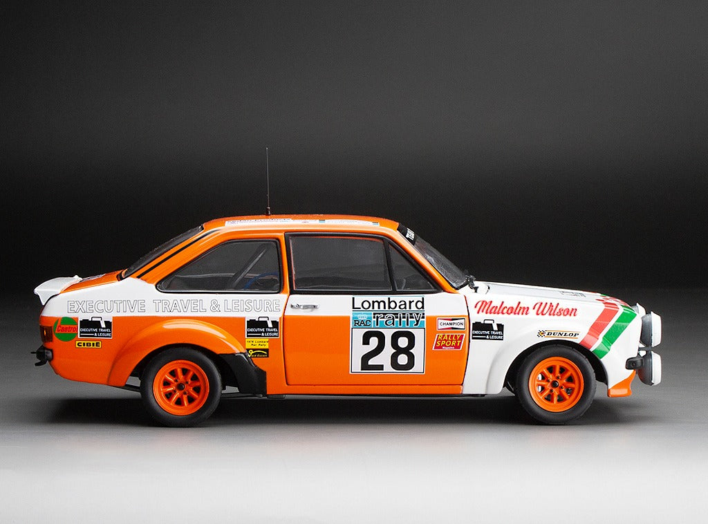 SUNSTAR 1:18 - Ford Escort RS1800 - #28 M.Wilson/R.Palmer- RAC Rally 1978(Limited Edition 998pcs) - 4857R