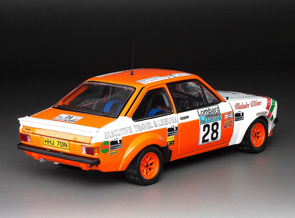 SUNSTAR 1:18 - Ford Escort RS1800 - #28 M.Wilson/R.Palmer- RAC Rally 1978(Limited Edition 998pcs) - 4857R