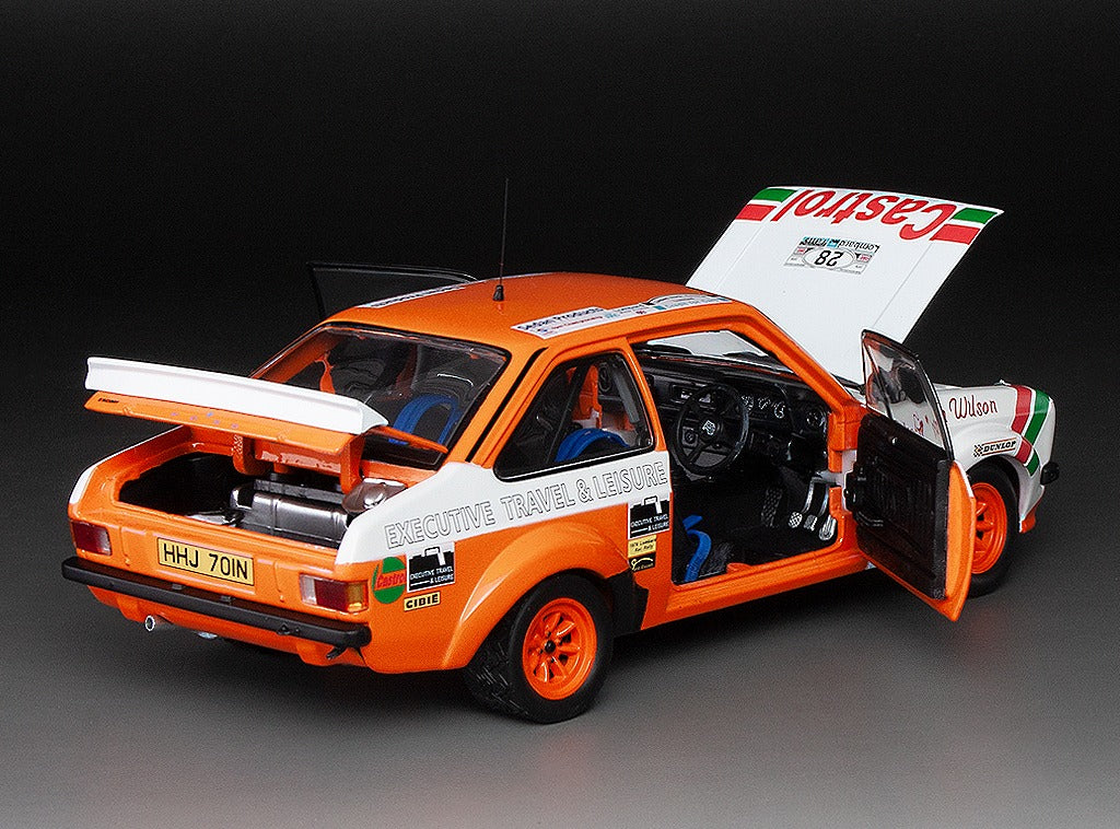 SUNSTAR 1:18 - Ford Escort RS1800 - #28 M.Wilson/R.Palmer- RAC Rally 1978(Limited Edition 998pcs) - 4857R