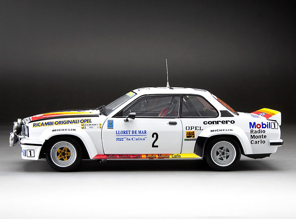 SUNSTAR 1:18 Scale Diecast - Opel Ascona 400 #2 Tony/Rudy - Winner Rally Costa Brava 1982 - 5388