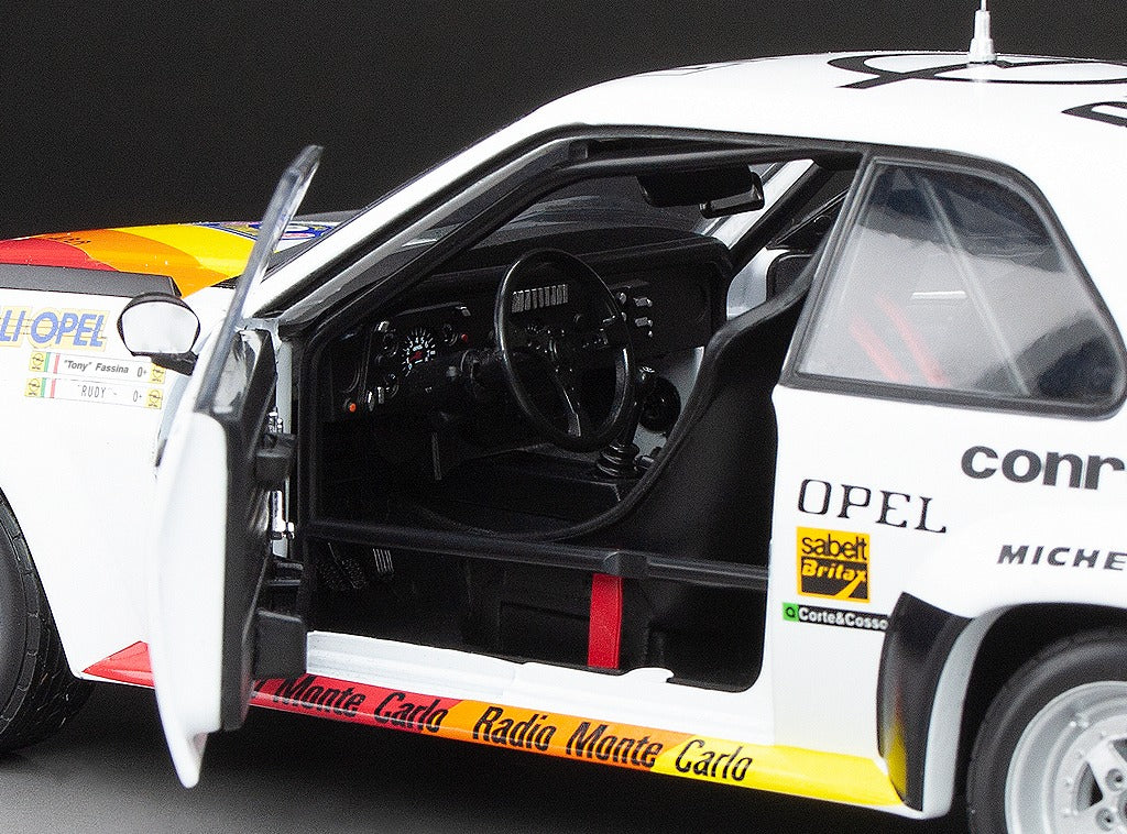 SUNSTAR 1:18 Scale Diecast - Opel Ascona 400 #2 Tony/Rudy - Winner Rally Costa Brava 1982 - 5388