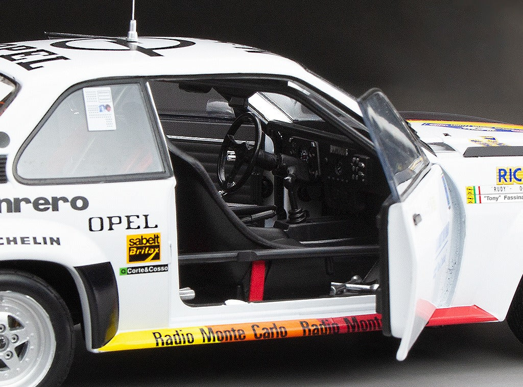 SUNSTAR 1:18 Scale Diecast - Opel Ascona 400 #2 Tony/Rudy - Winner Rally Costa Brava 1982 - 5388