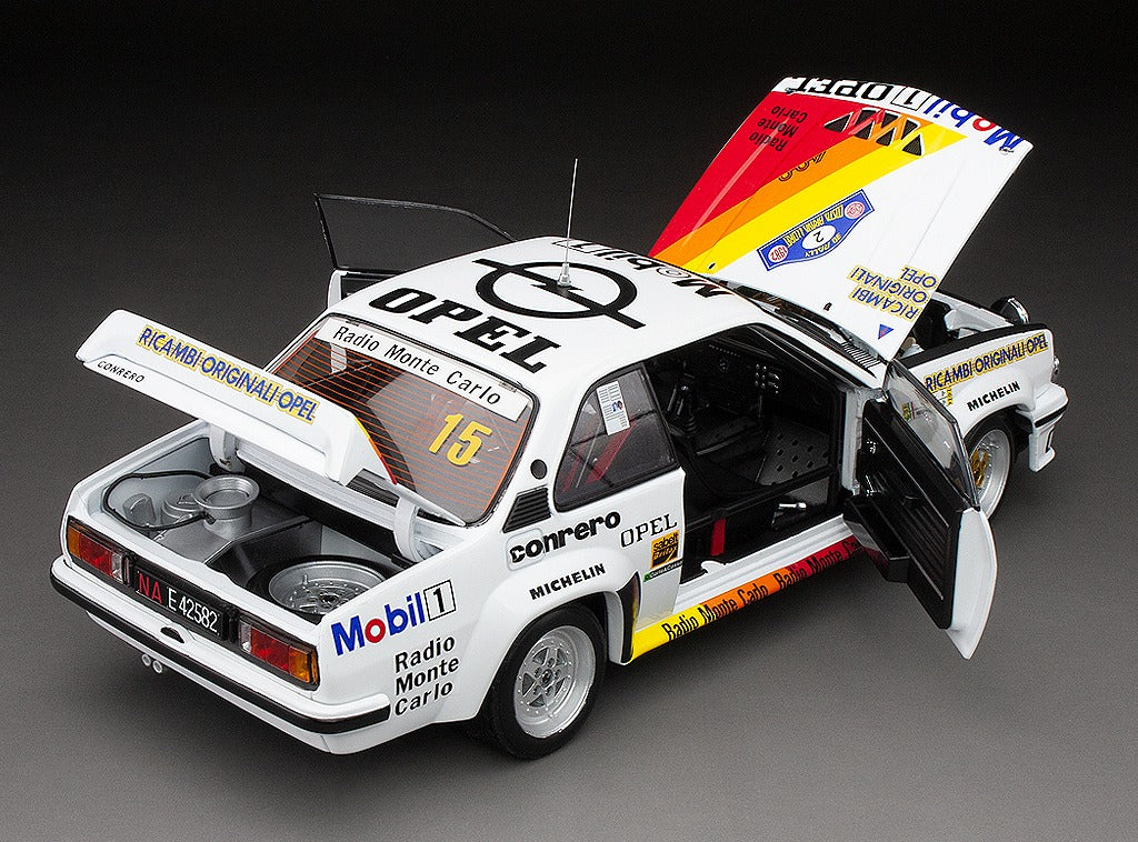 SUNSTAR 1:18 Scale Diecast - Opel Ascona 400 #2 Tony/Rudy - Winner Rally Costa Brava 1982 - 5388
