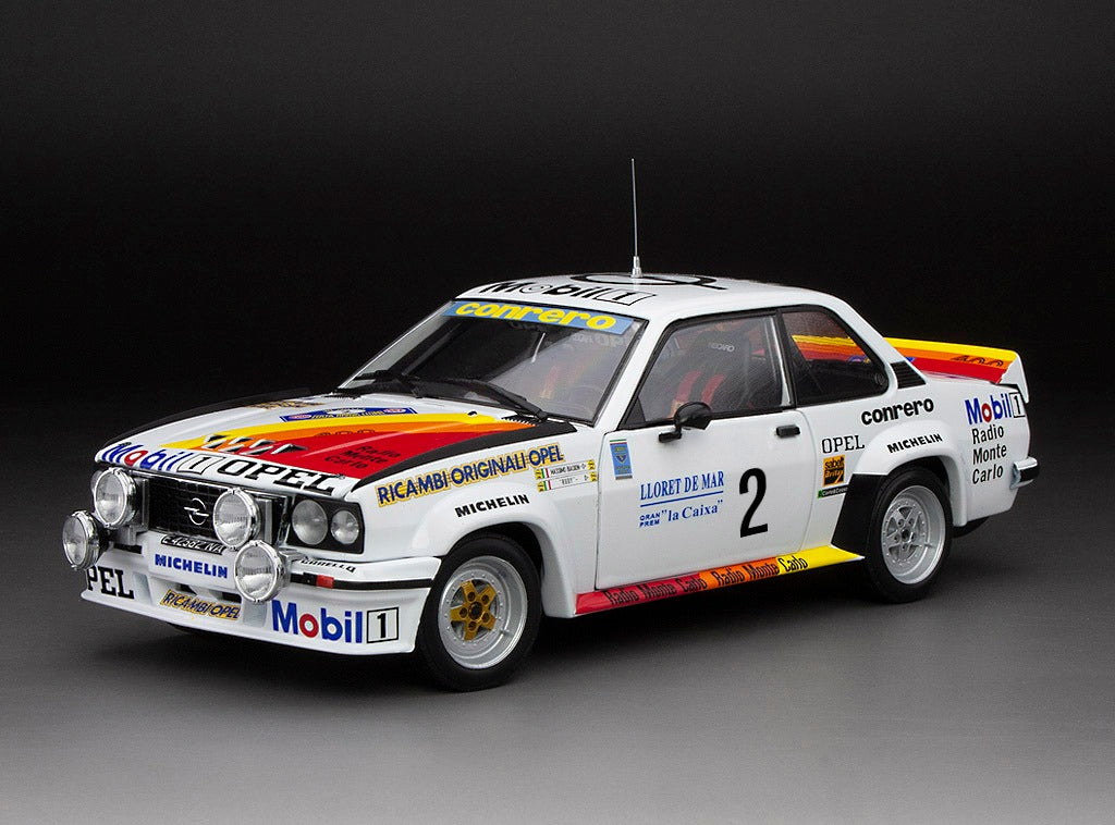 SUNSTAR 1:18 Scale Diecast - Opel Ascona 400 #2 Tony/Rudy - Winner Rally Costa Brava 1982 - 5388