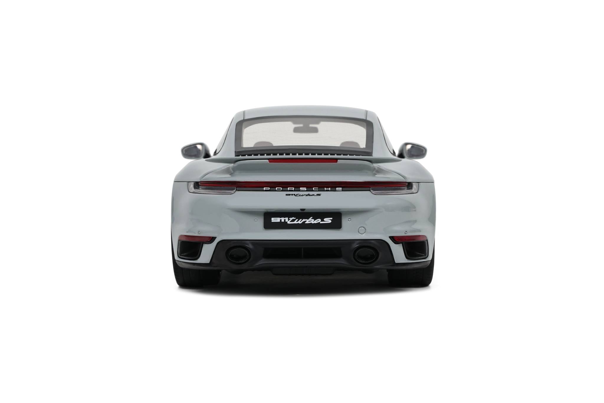 Spirit 1:18 Scale Resin Model Car - Porsche 911 (992) Turbo S Crayon Grey - GT431
