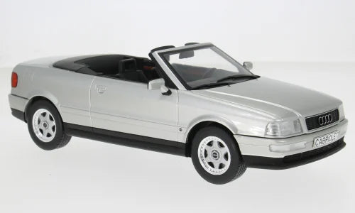 MCG 1:18 Scale Diecast - 1991 Audi 80 Cabriolet, Silver - MCG181225