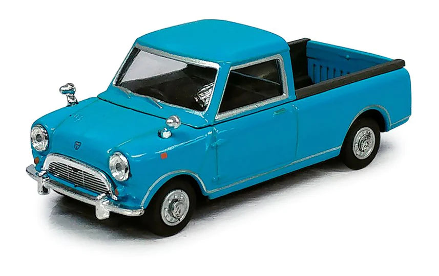 CARARAMA 1:43 Scale Austin Mini Pick-Up 1963 blue - Diecast Model Car