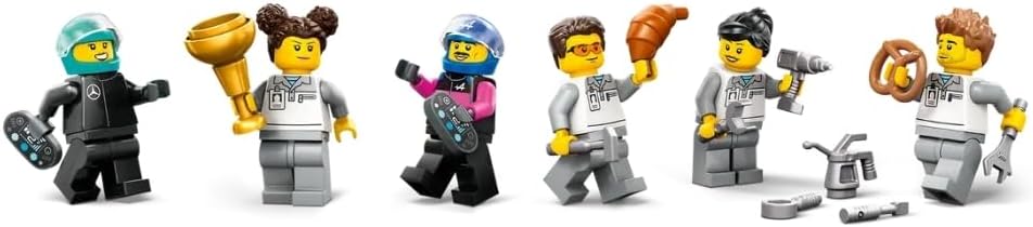 LEGO 60444 - City F1 Garage & Mercedes-AMG & Alpine Cars