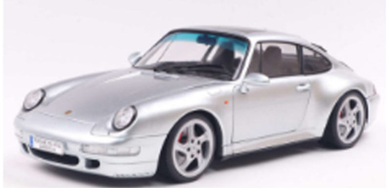 Solido 1:18 Diecast - 1996 Porsche 911 (993) 4S, Polar Silver - S1810103