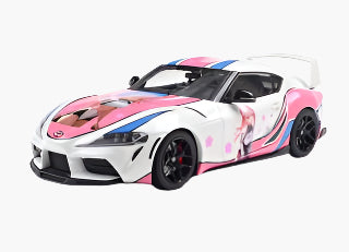 Solido 1:18 Diecast - 2024 Toyota GR Supra Solido Works, Itasha White - S1809008