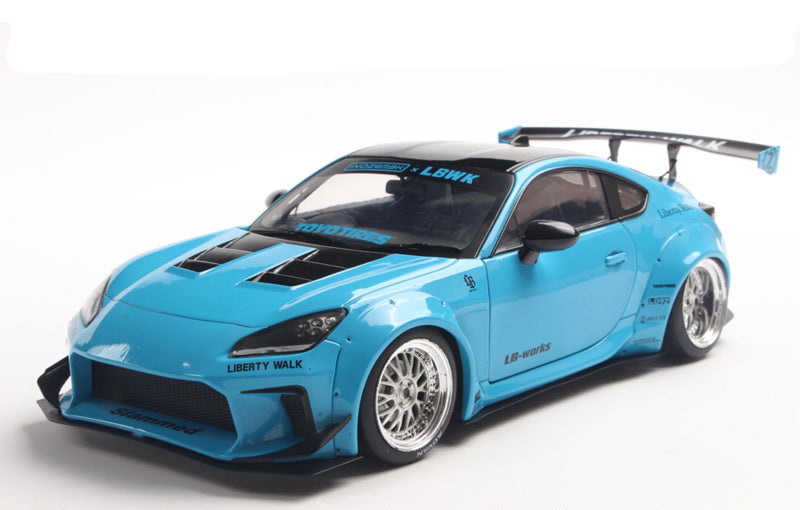 Solido 1:18 Diecast - Toyota GR86 LBWK BODY KIT, Blue - S1813601