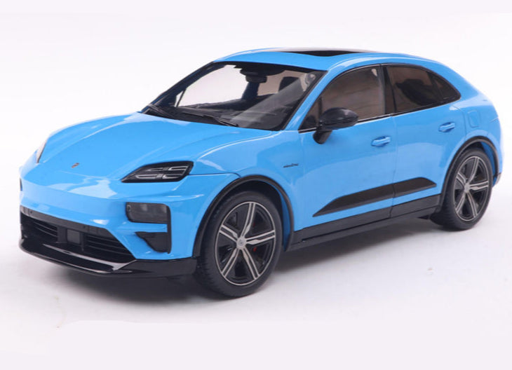 Solido 1:18 Diecast - Porsche Macan T, Papaya Metallic (Blue) - S1812003