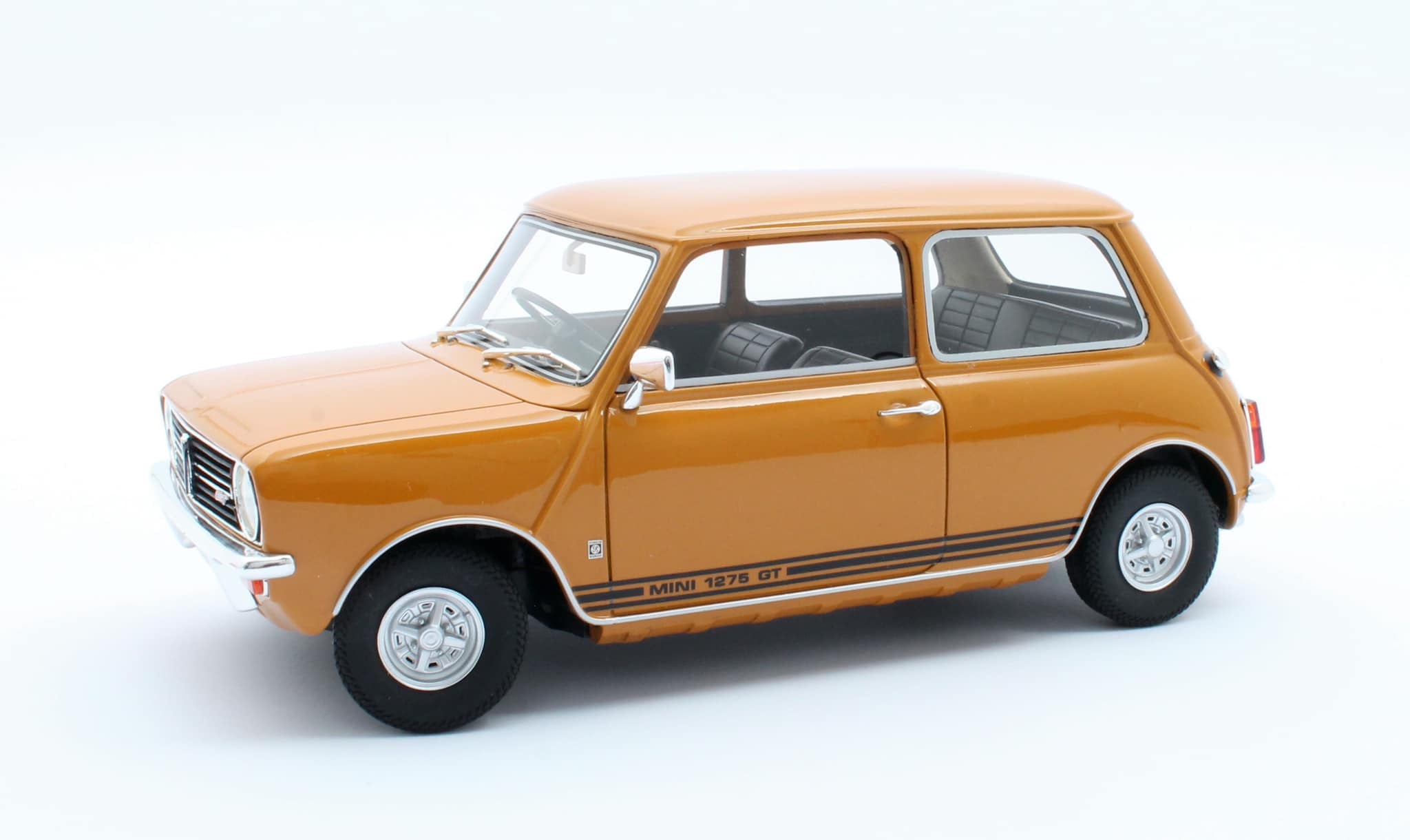 CULT 1:18 Scale Model - 1971 Mini 1275GT - Yellow/Mustard - CML065-1
