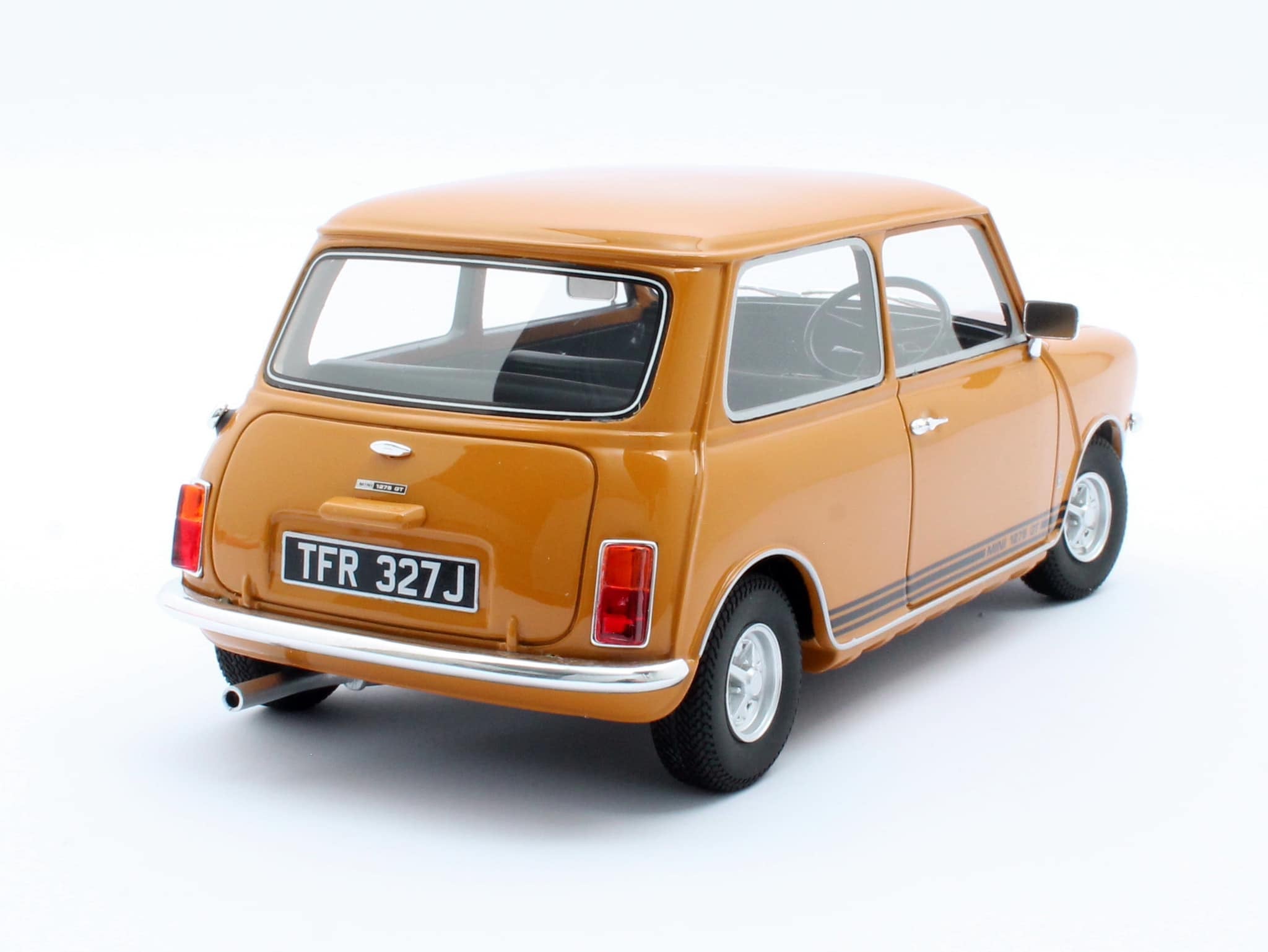CULT 1:18 Scale Model - 1971 Mini 1275GT - Yellow/Mustard - CML065-1