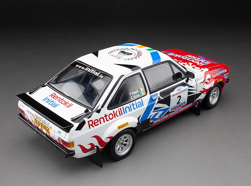 Sunstar 1:18 Ford Escort RS1800 - #2 C.Breen/P.Nagle - 2nd Rentokil Initial Killarney Historic Rally 2019 - 4861