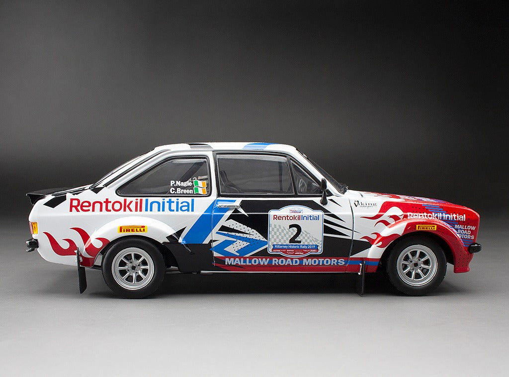 Sunstar 1:18 Ford Escort RS1800 - #2 C.Breen/P.Nagle - 2nd Rentokil Initial Killarney Historic Rally 2019 - 4861