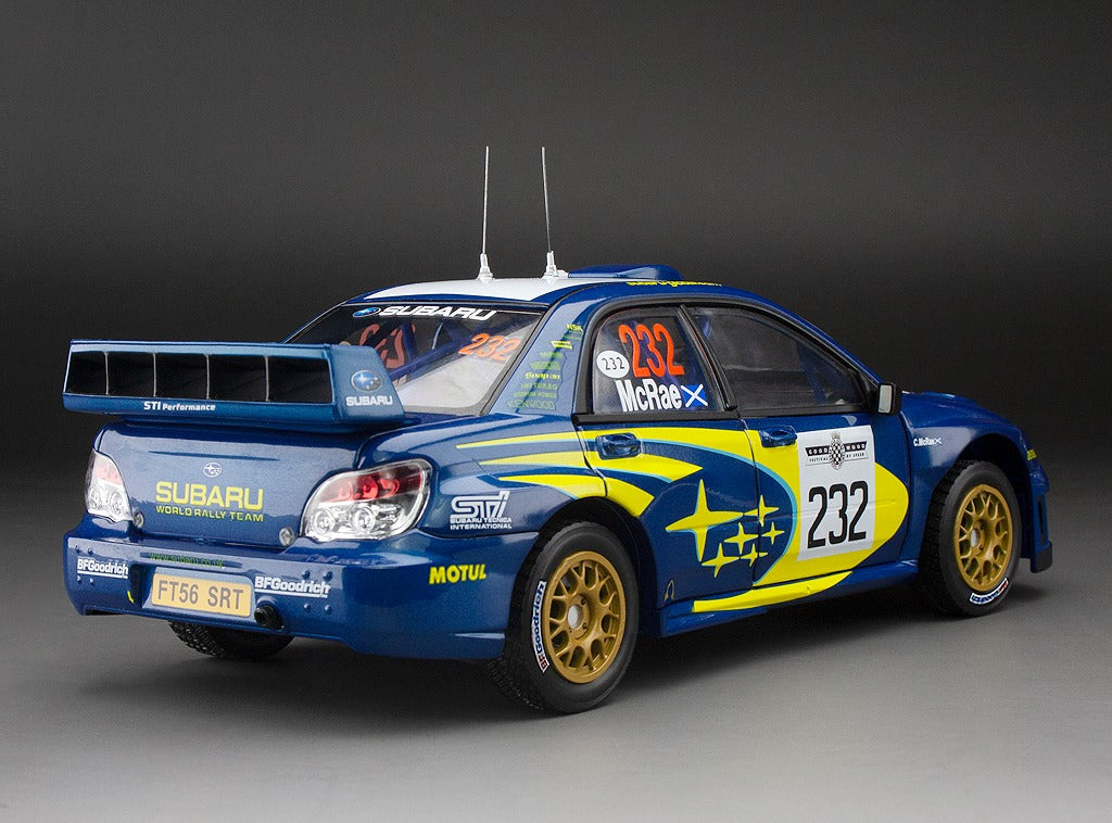 Sunstar 5583 1:18 Subaru Impreza WRC07 - #232 Colin McRae - Goodwood Festival of Speed 2007