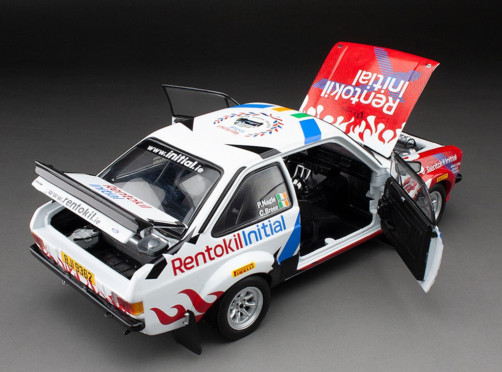 Sunstar 1:18 Ford Escort RS1800 - #2 C.Breen/P.Nagle - 2nd Rentokil Initial Killarney Historic Rally 2019 - 4861