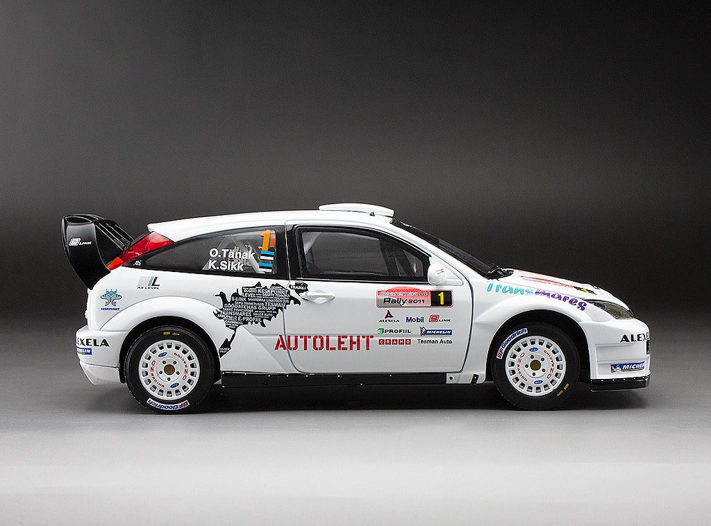 SunStar 1:18 Ford Focus RS WRC '03 - #1 O.Tänak/K.Sikk - Winner Saaremaa Rally 2011 - 3913