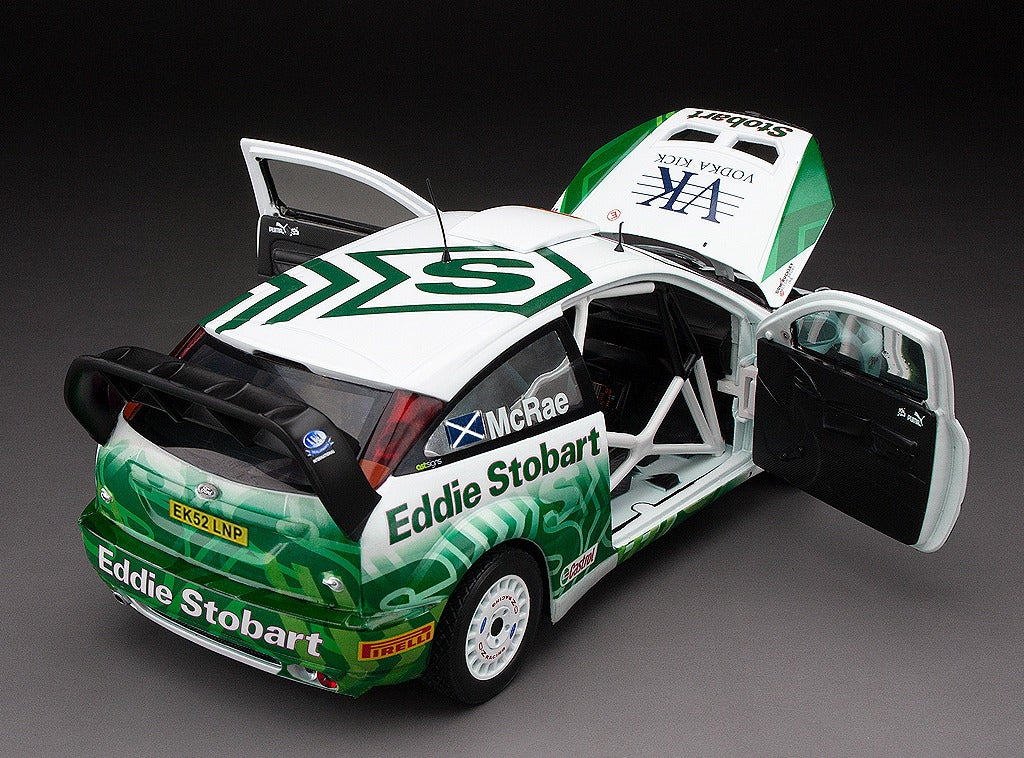 SunStar 1:18 Ford Focus RS WRC '03 - #1 Colin McRae -Pirelli International Rally 2005 - 3912