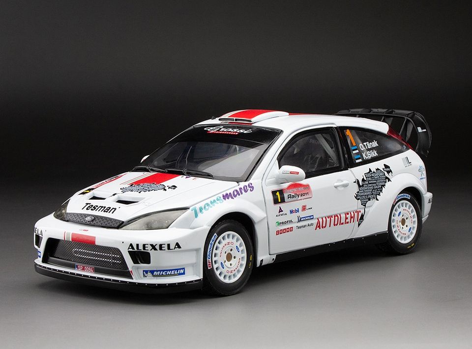 SunStar 1:18 Ford Focus RS WRC '03 - #1 O.Tänak/K.Sikk - Winner Saaremaa Rally 2011 - 3913