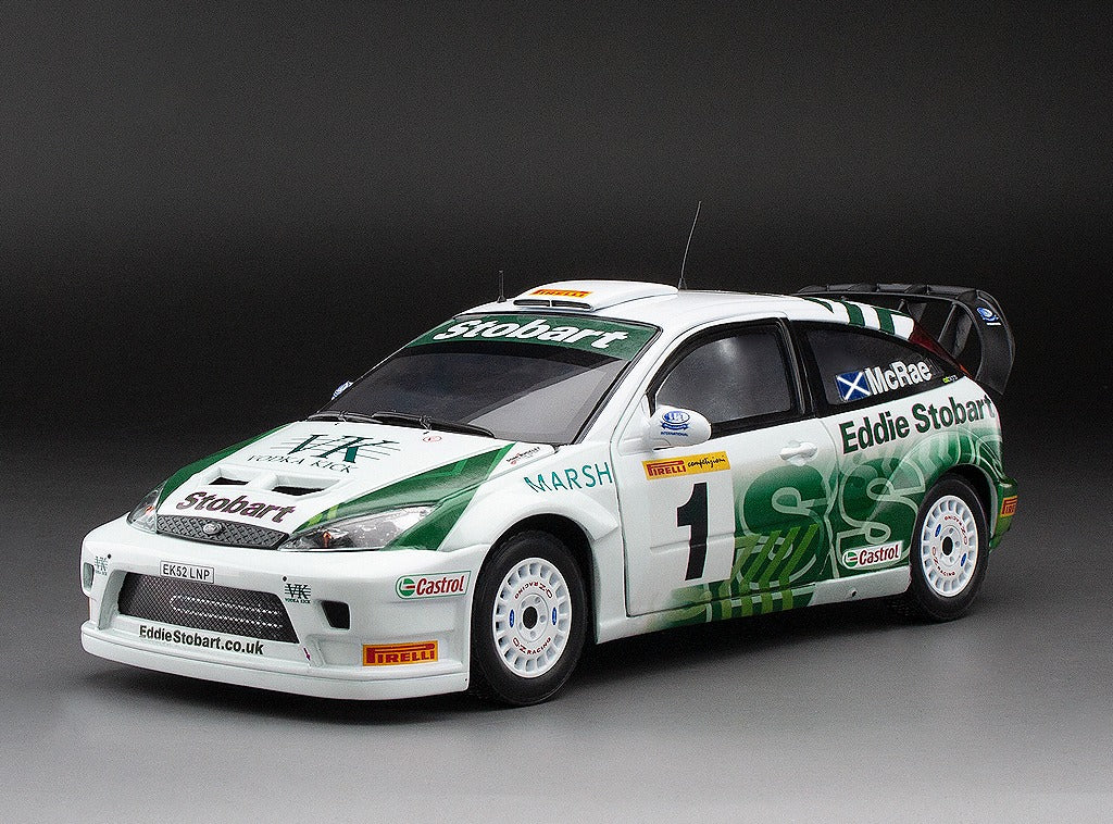 SunStar 1:18 Ford Focus RS WRC '03 - #1 Colin McRae -Pirelli International Rally 2005 - 3912