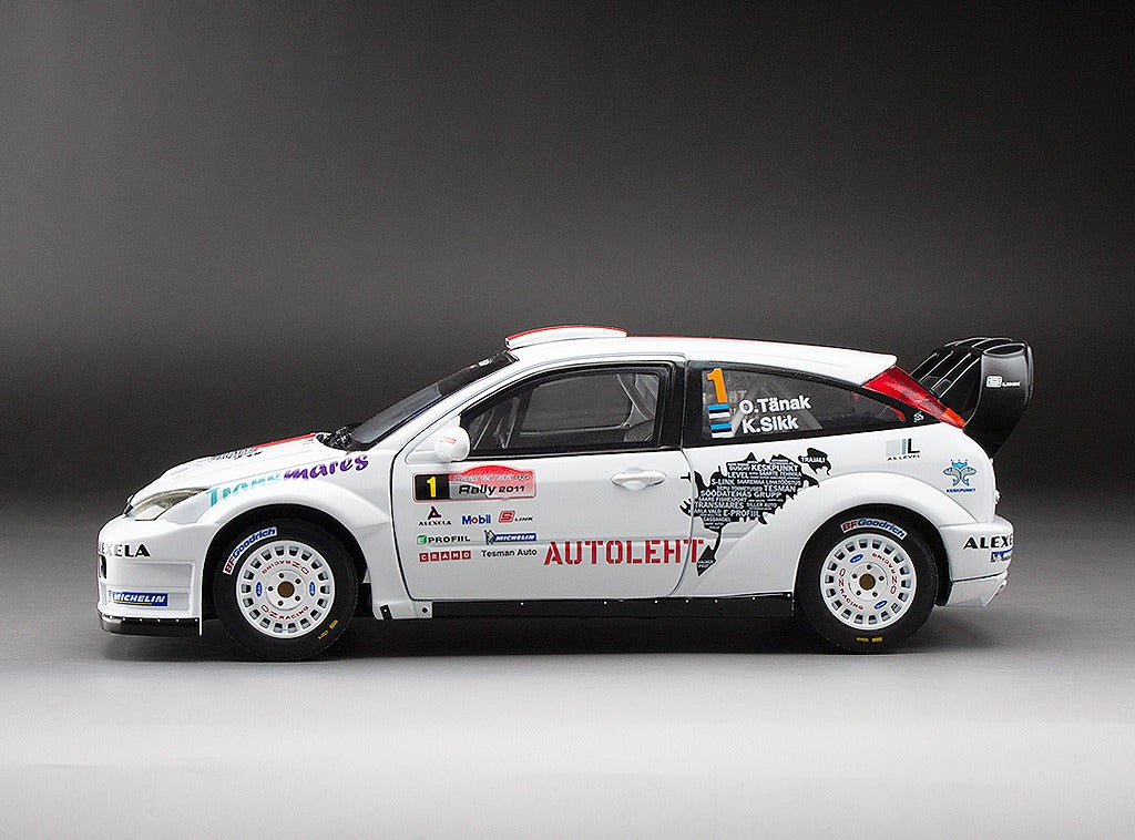 SunStar 1:18 Ford Focus RS WRC '03 - #1 O.Tänak/K.Sikk - Winner Saaremaa Rally 2011 - 3913