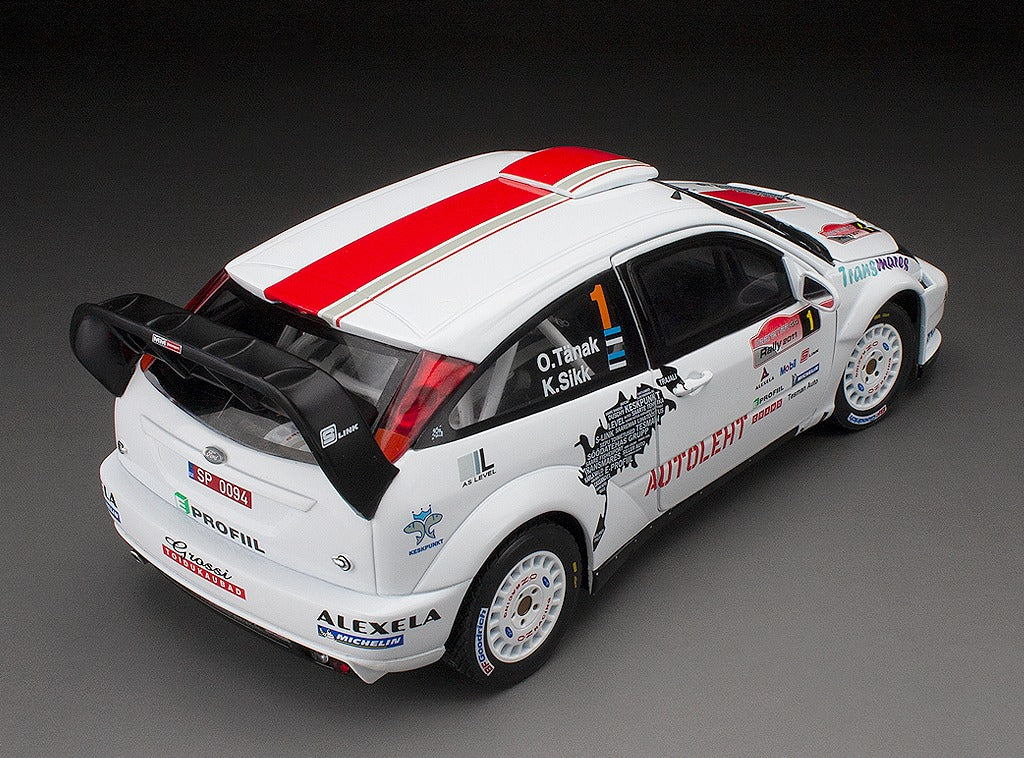 SunStar 1:18 Ford Focus RS WRC '03 - #1 O.Tänak/K.Sikk - Winner Saaremaa Rally 2011 - 3913
