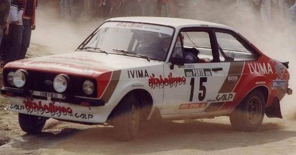 Sunstar 1:18 Ford Escort RS1800 - #15 J.Santos / M.Oliveira - Rallye de Portugal - Vinho do Porto 1983 - 4862