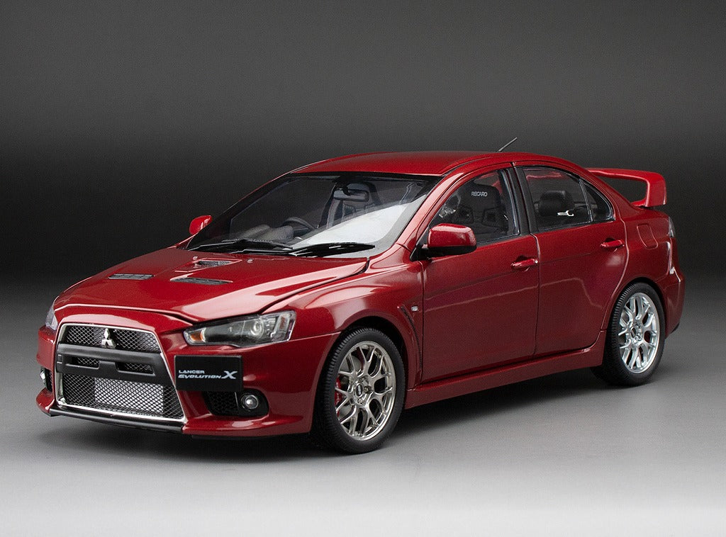 Sunstar 1:18 2018 Mitsubishi Lancer Evolution X - Red Metallic, 5822