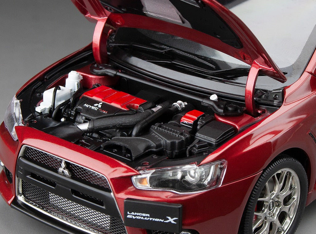 Sunstar 1:18 2018 Mitsubishi Lancer Evolution X - Red Metallic, 5822