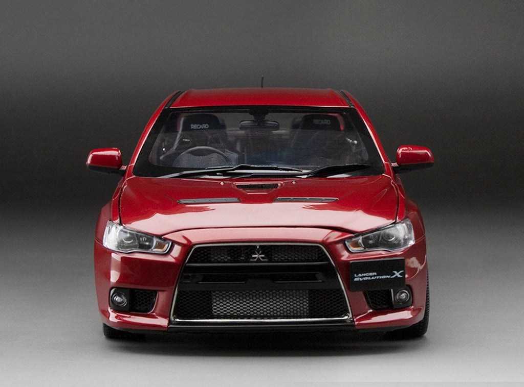 Sunstar 1:18 2018 Mitsubishi Lancer Evolution X - Red Metallic, 5822