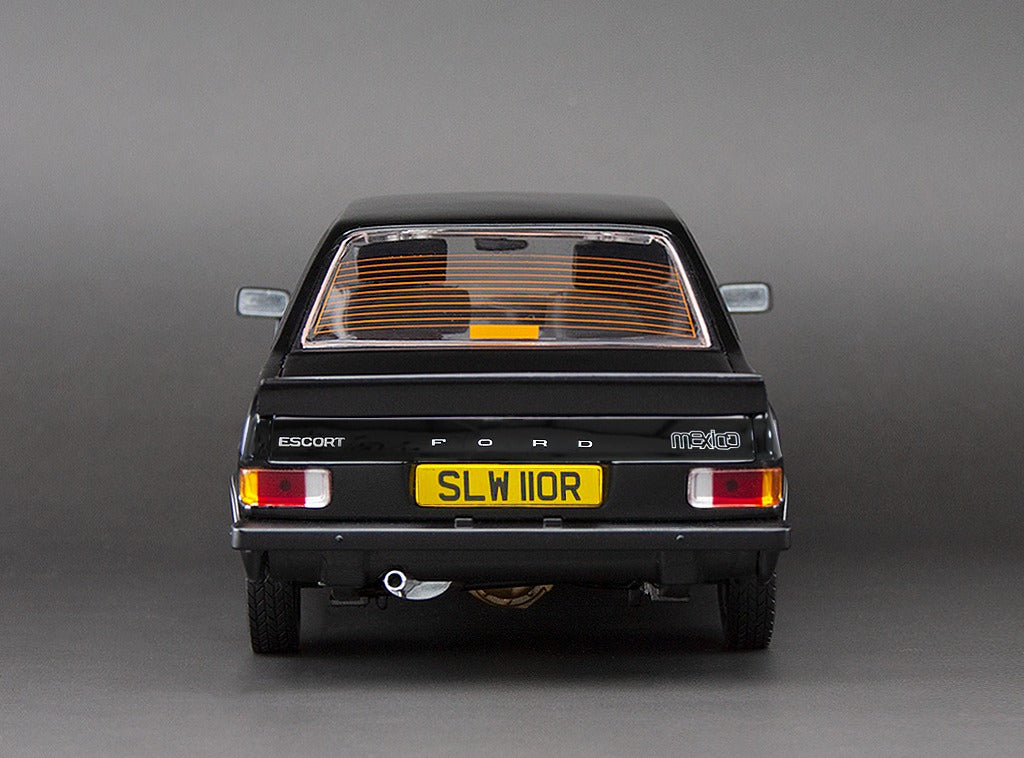 SUNSTAR 1:18 Scale Ford Escort Mk2 Mexico in Black (RHD) - 4634R