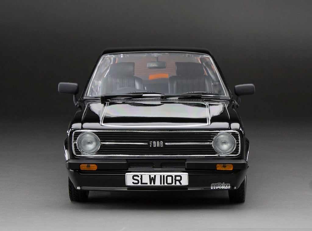 SUNSTAR 1:18 Scale Ford Escort Mk2 Mexico in Black (RHD) - 4634R