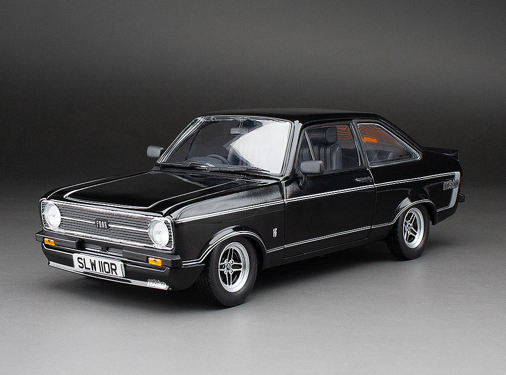 SUNSTAR 1:18 Scale Ford Escort Mk2 Mexico in Black (RHD) - 4634R