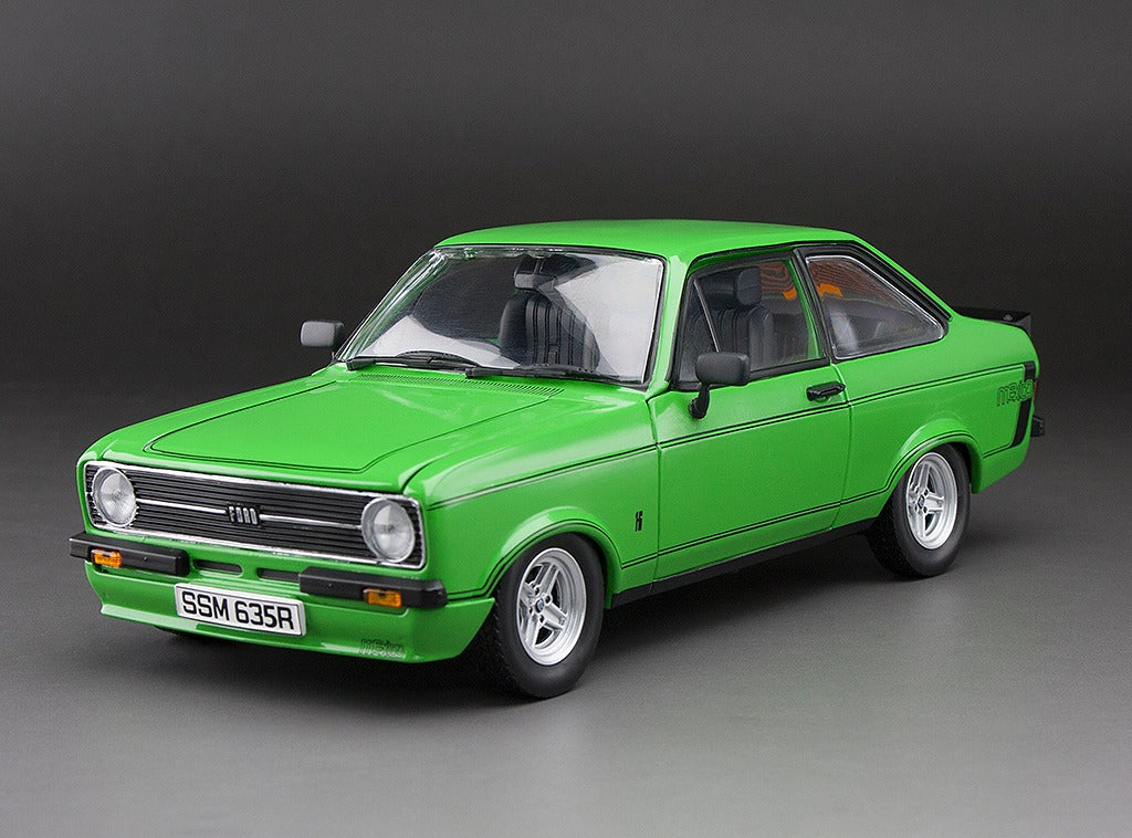 SUNSTAR 1:18 Scale Ford Escort Mk2 Mexico in Green (RHD) - 4635R