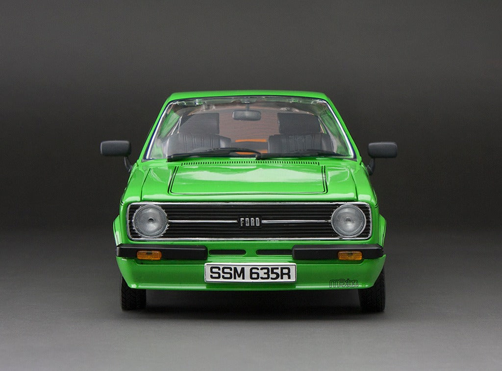 SUNSTAR 1:18 Scale Ford Escort Mk2 Mexico in Green (RHD) - 4635R