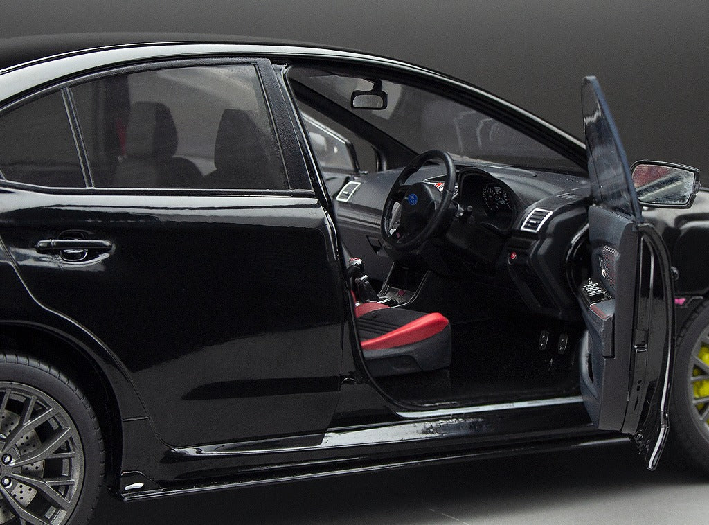 Sunstar 1:18 2018 Subaru Impreza WRX STI - Customised Version - Crystal Black - 5557