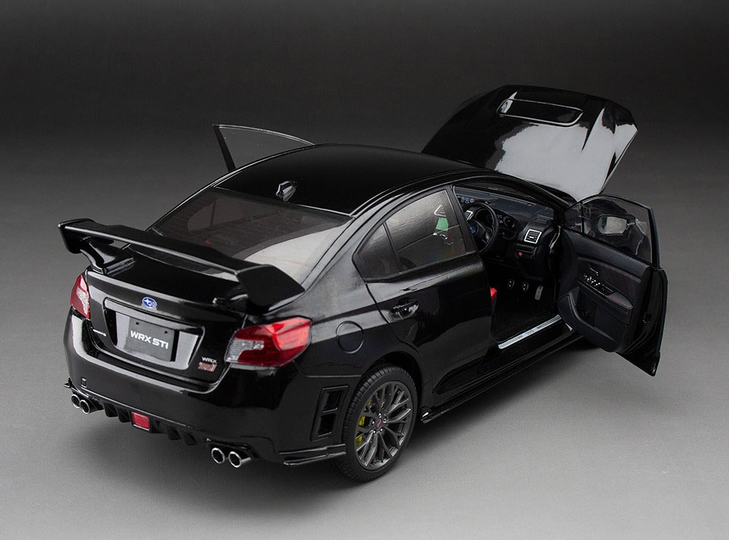 Sunstar 1:18 2018 Subaru Impreza WRX STI - Customised Version - Crystal Black - 5557