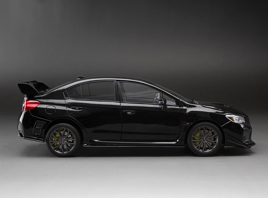 Sunstar 1:18 2018 Subaru Impreza WRX STI - Customised Version - Crystal Black - 5557