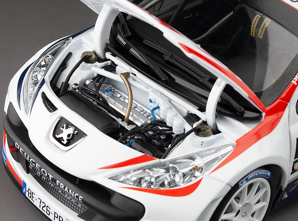 Sunstar 1:18 Peugeot 207 S2000 - #4 B. Bouffier /X.Panseri - Rallye Automobile Monte- Carlo 2011 (limited edition 999pcs) - 5443