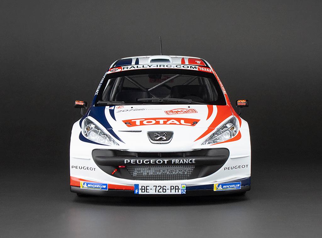 Sunstar 1:18 Peugeot 207 S2000 - #4 B. Bouffier /X.Panseri - Rallye Automobile Monte- Carlo 2011 (limited edition 999pcs) - 5443