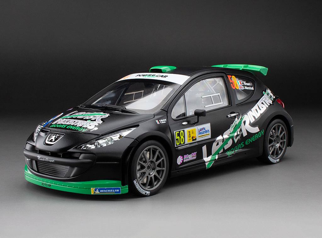 Sunstar 1:18 Peugeot 207 S2000 - #58 C.Breen /S.Marshall - Monza Rally Show 2013 (limited edition 999pcs) - 5441