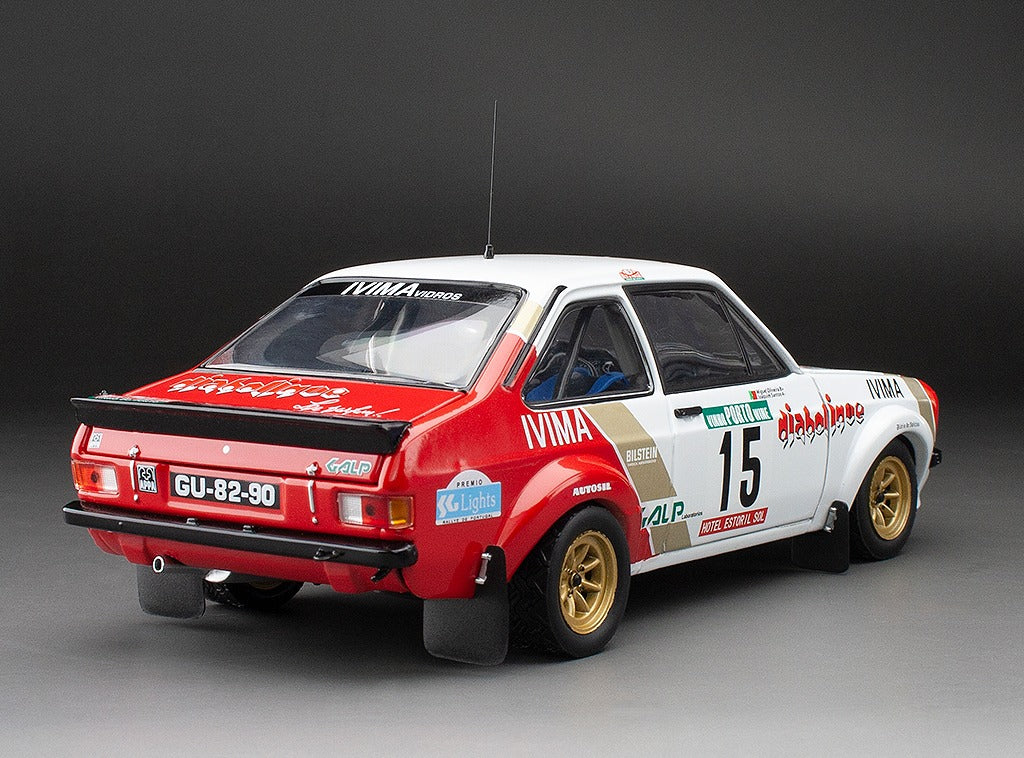 Sunstar 1:18 Ford Escort RS1800 - #15 J.Santos / M.Oliveira - Rallye de Portugal - Vinho do Porto 1983 - 4862