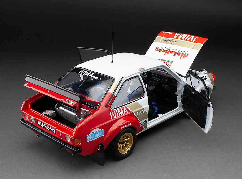 Sunstar 1:18 Ford Escort RS1800 - #15 J.Santos / M.Oliveira - Rallye de Portugal - Vinho do Porto 1983 - 4862